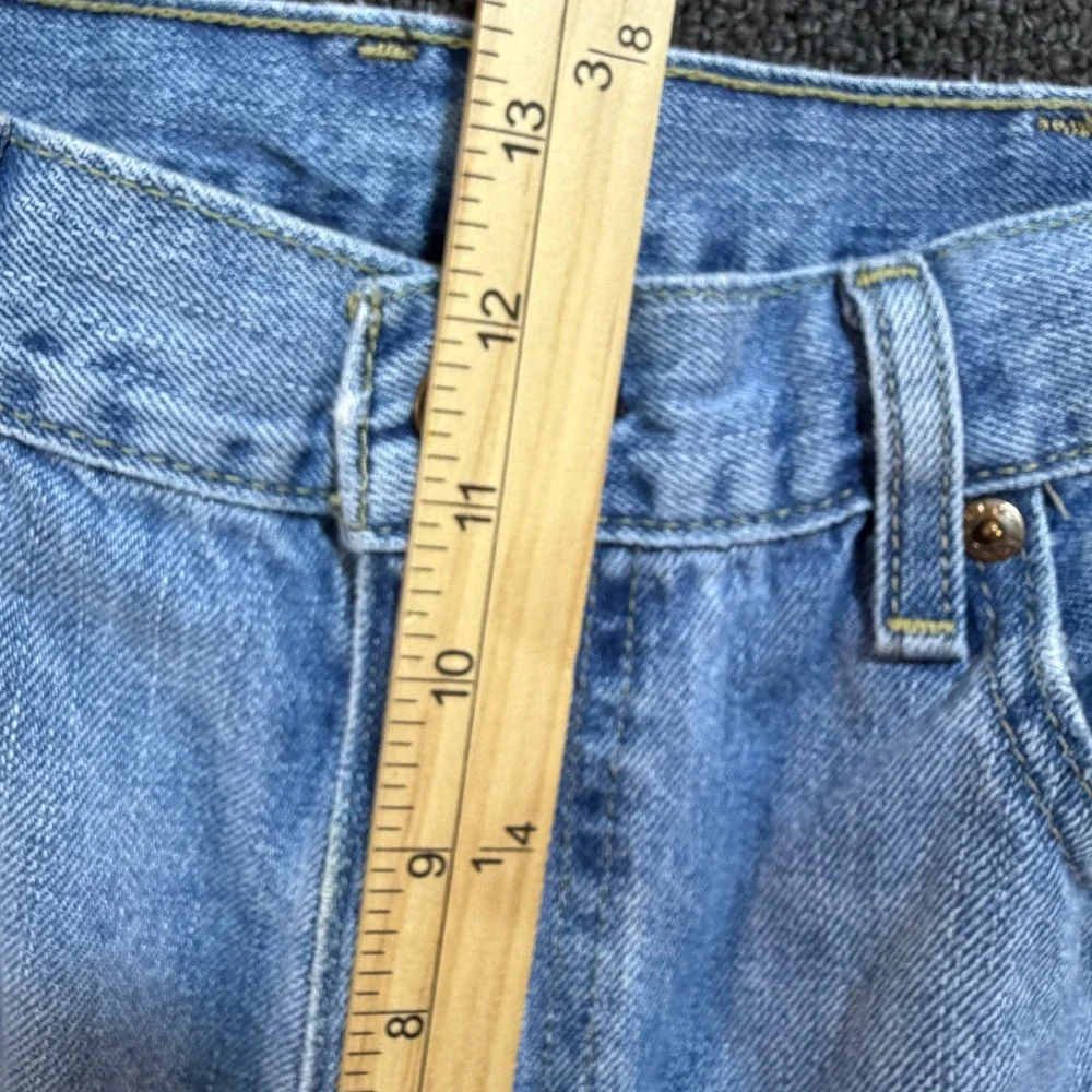 Levi's Jeans Mens 38x30 505 Regular Fit Light Wash Blue Straight Leg EUC